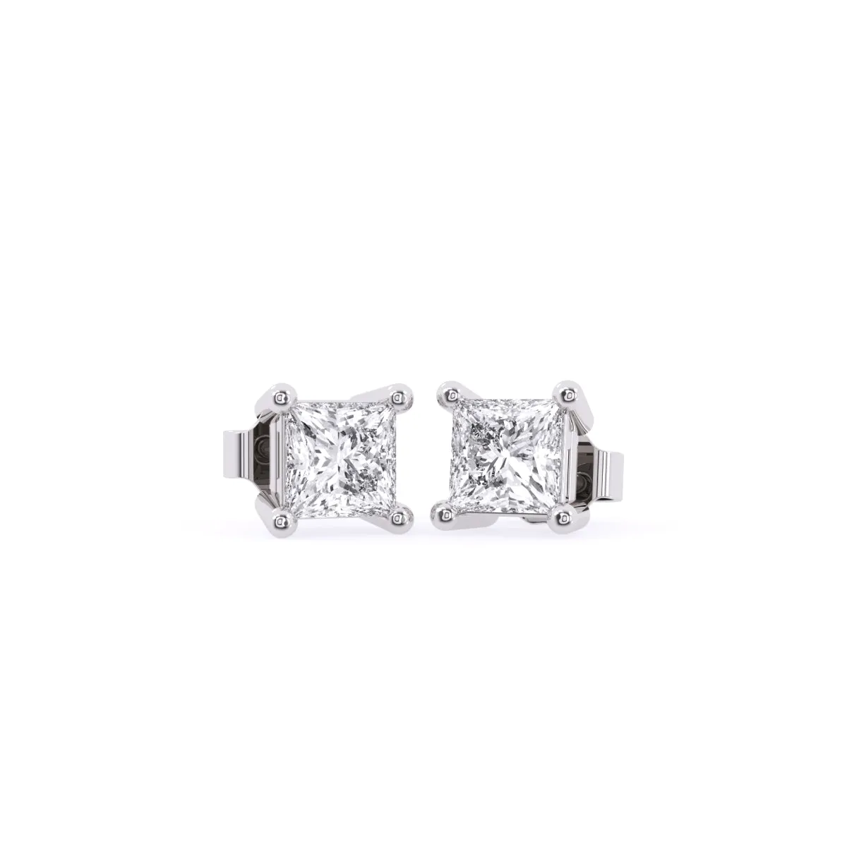 Classic Princess Lab Grown Earrings