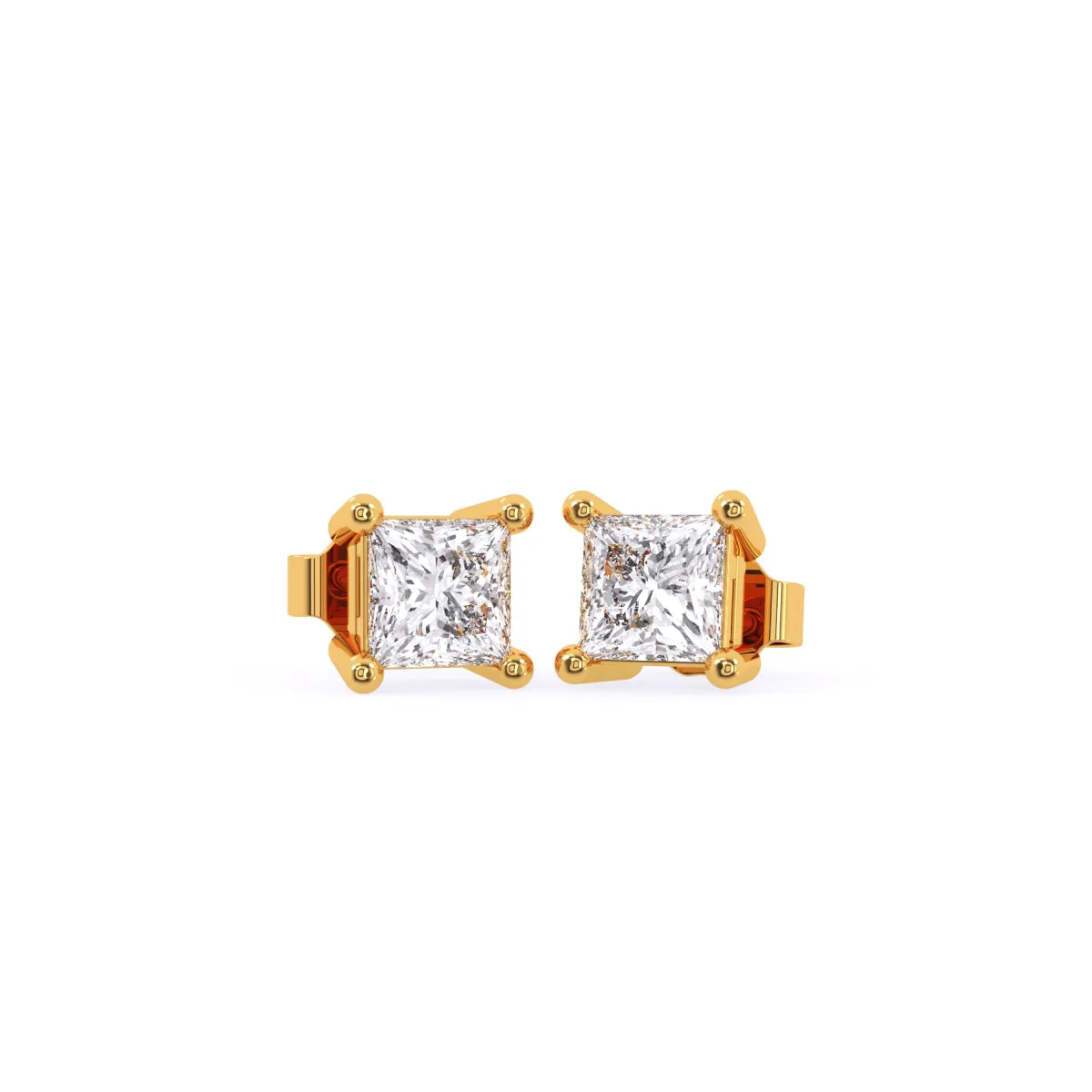 Classic Princess Lab Grown Earrings