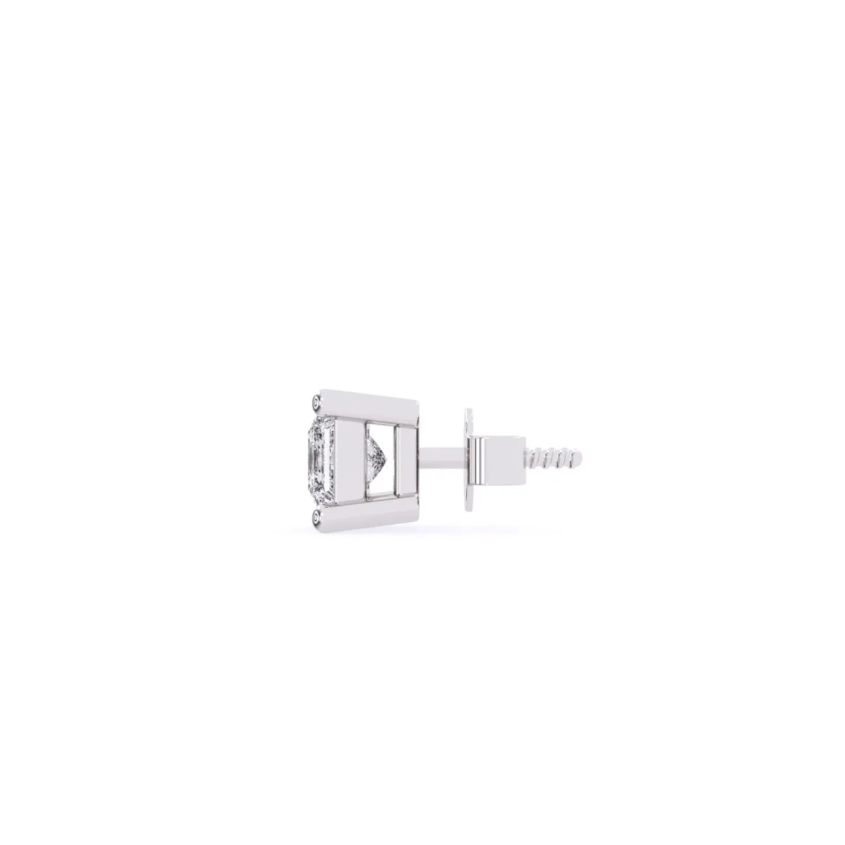 Classic Princess Lab Grown Earrings