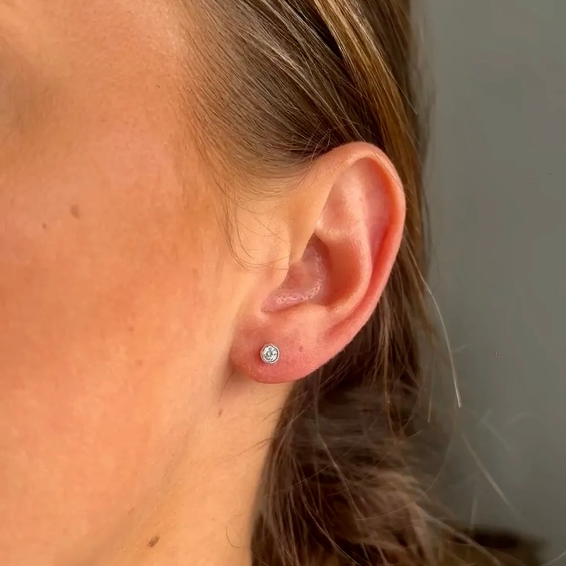 Classic Sparkle Stud Earrings