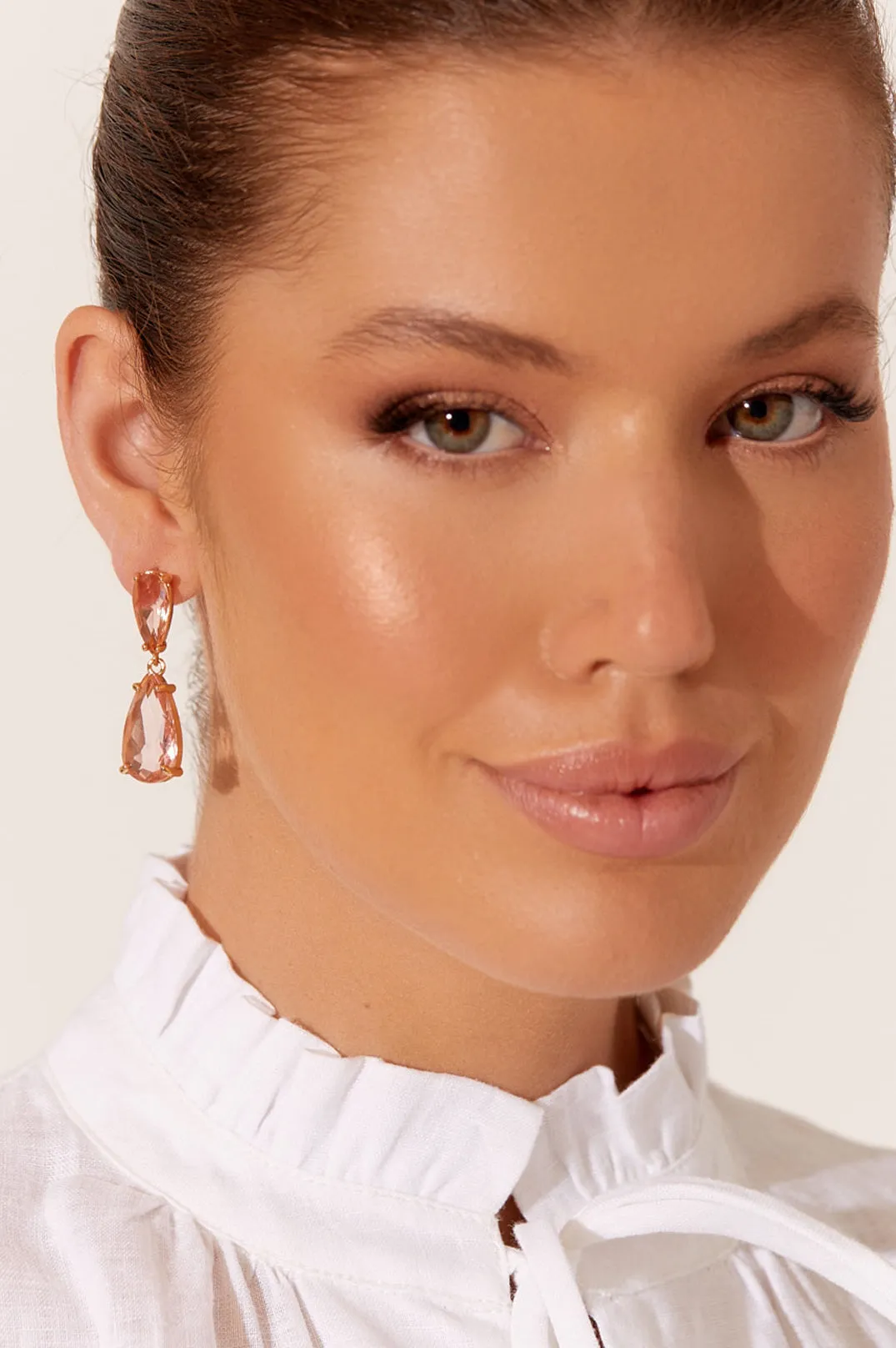 Classic Teardrop Jewel Earrings