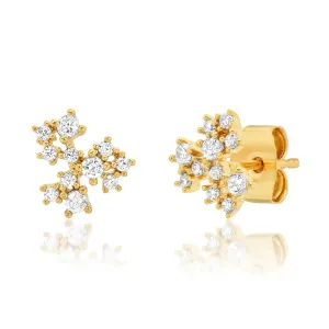Cluster Cz Studs