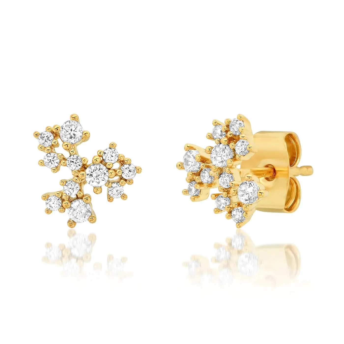 Cluster Cz Studs