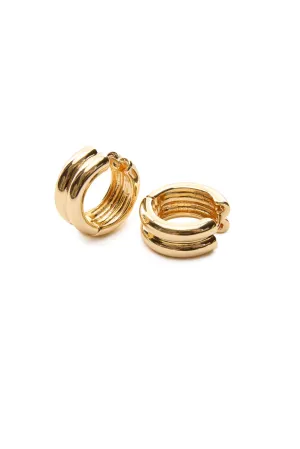 Colette Hoop Earrings - Gold