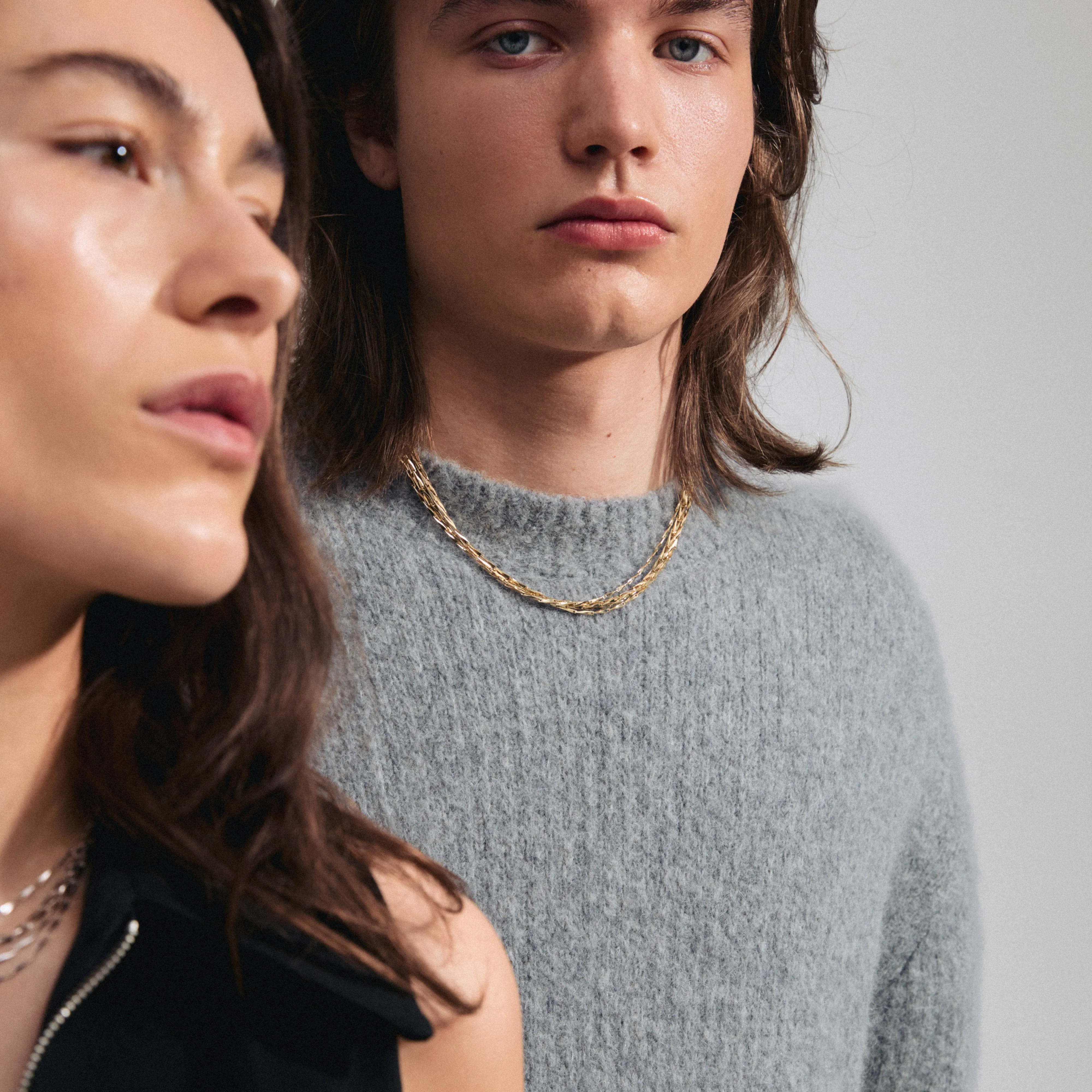CONNECT necklace gold-plated