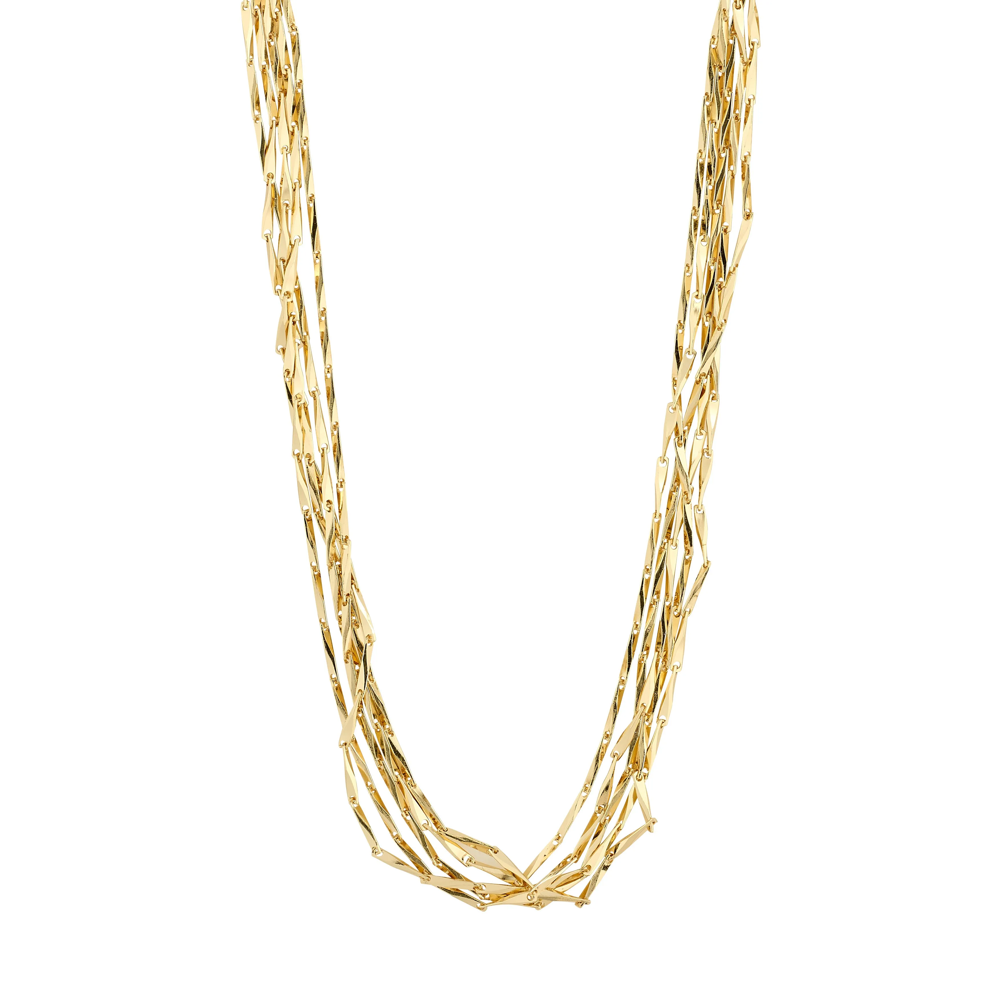 CONNECT necklace gold-plated