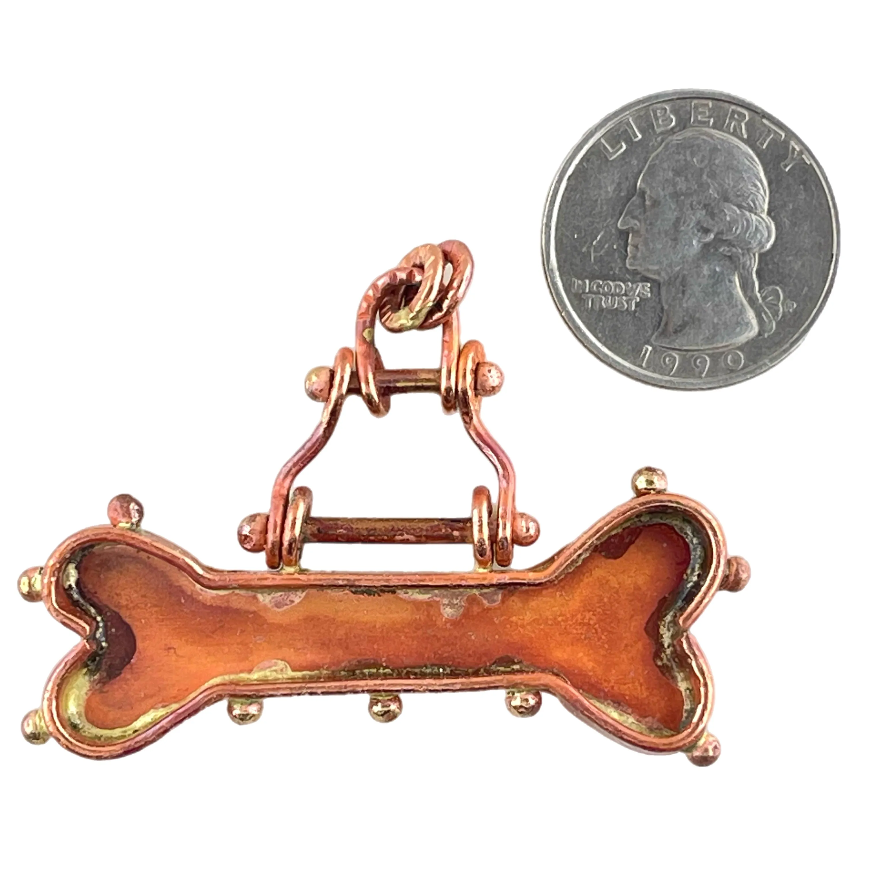 Copper Bone Bezel