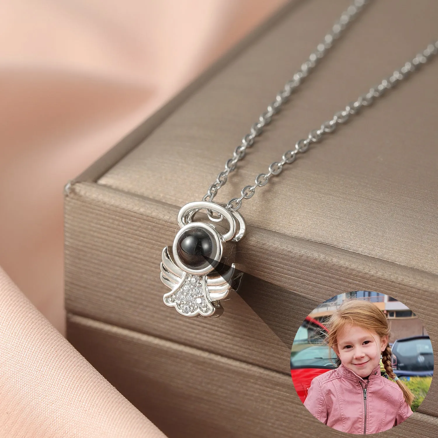 Custom Projection Photo Necklaces TY2903