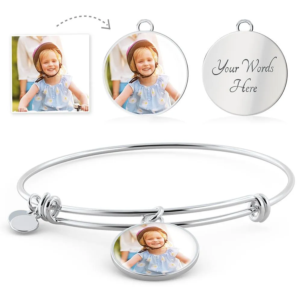 Customized Picture & Engraved Bangles