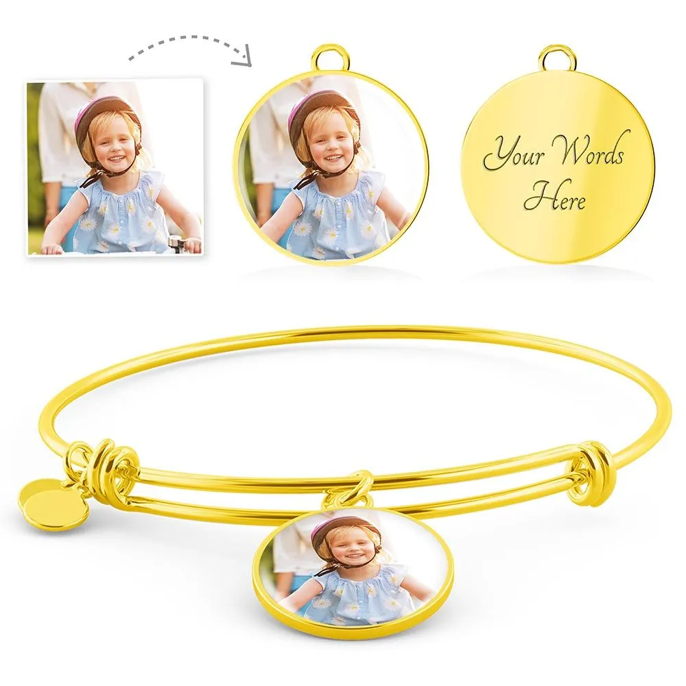 Customized Picture & Engraved Bangles