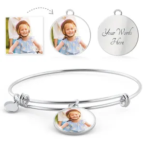 Customized Picture & Engraved Bangles