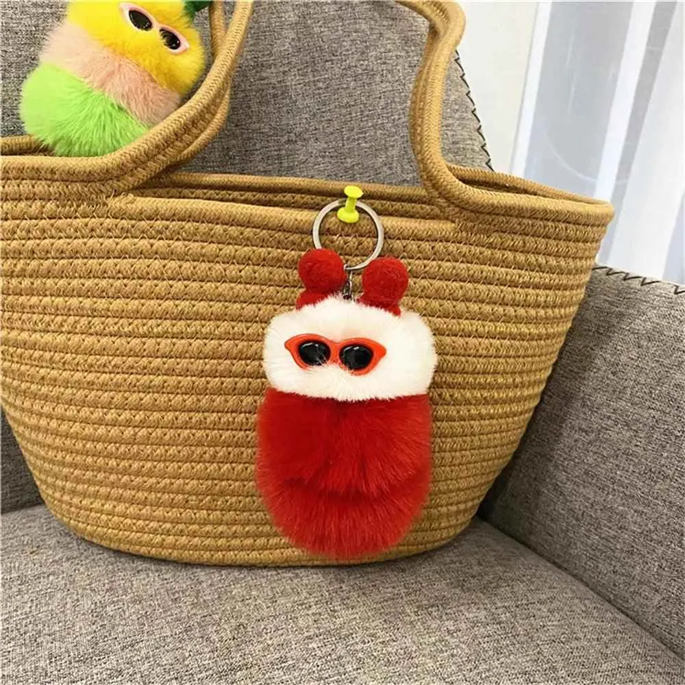 Cute Caterpillar Unique Keychains - K4176 - Cute Candy Color