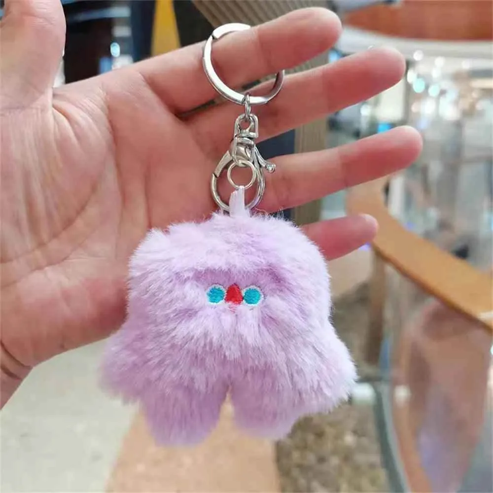 Cute Caterpillar Unique Keychains - K4176 - Cute Candy Color