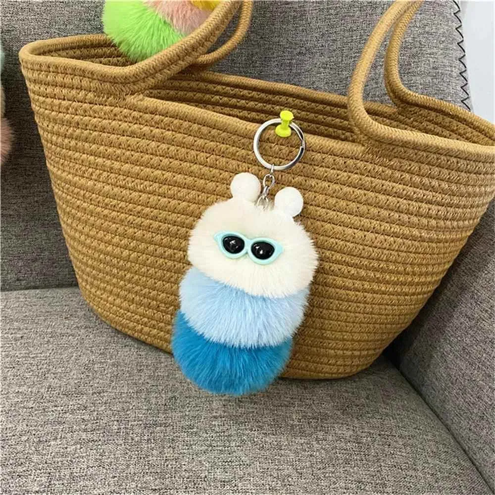 Cute Caterpillar Unique Keychains - K4176 - Cute Candy Color