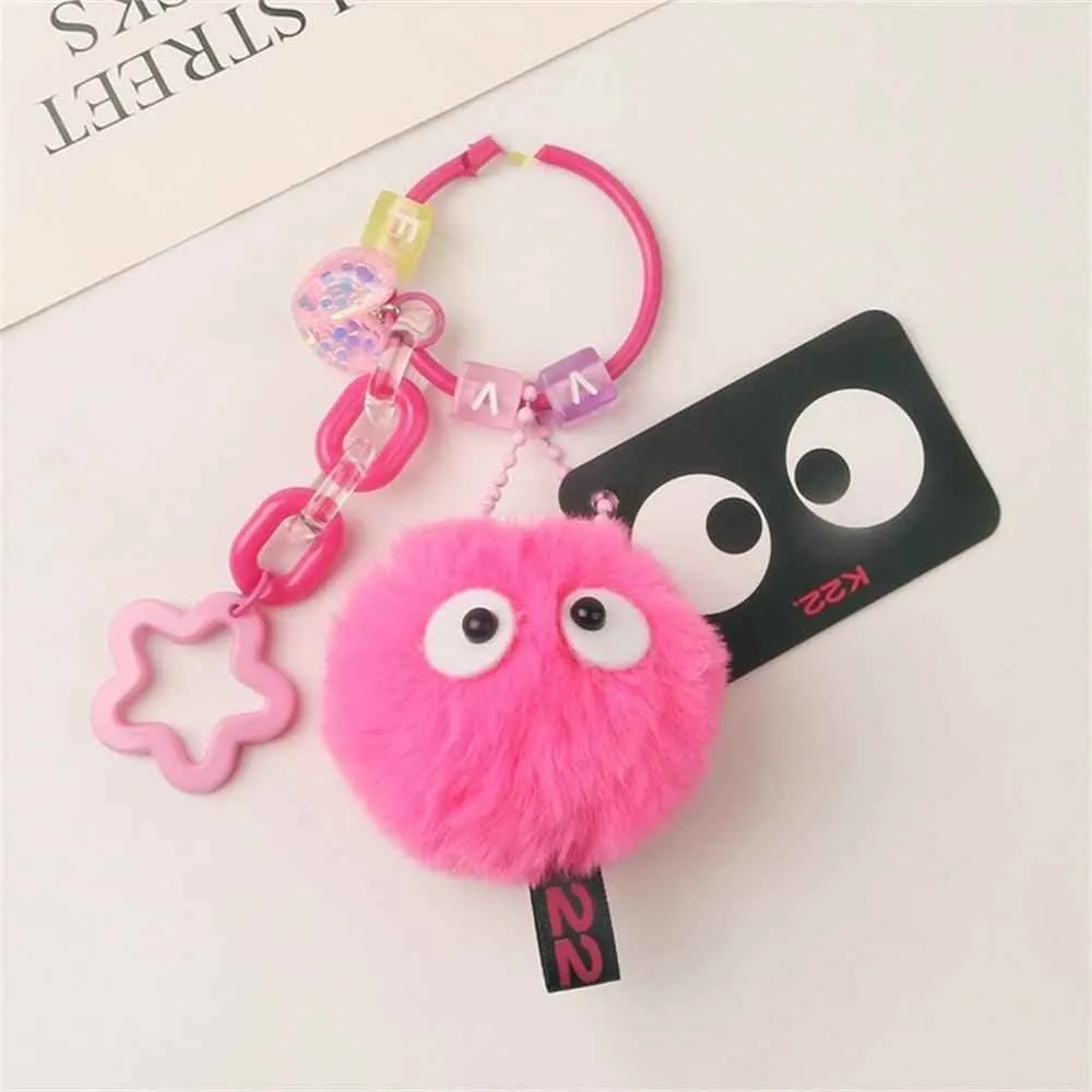 Cute Caterpillar Unique Keychains - K4176 - Cute Candy Color