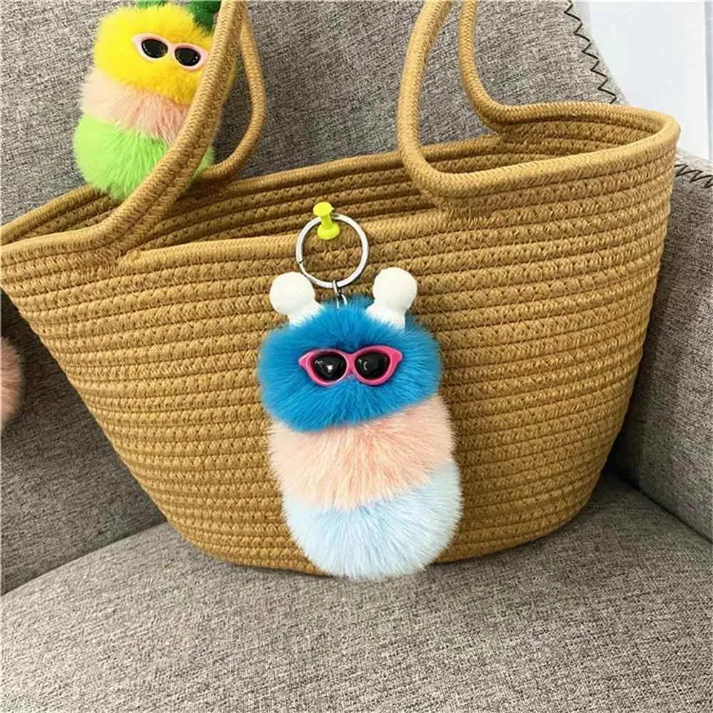 Cute Caterpillar Unique Keychains - K4176 - Cute Candy Color