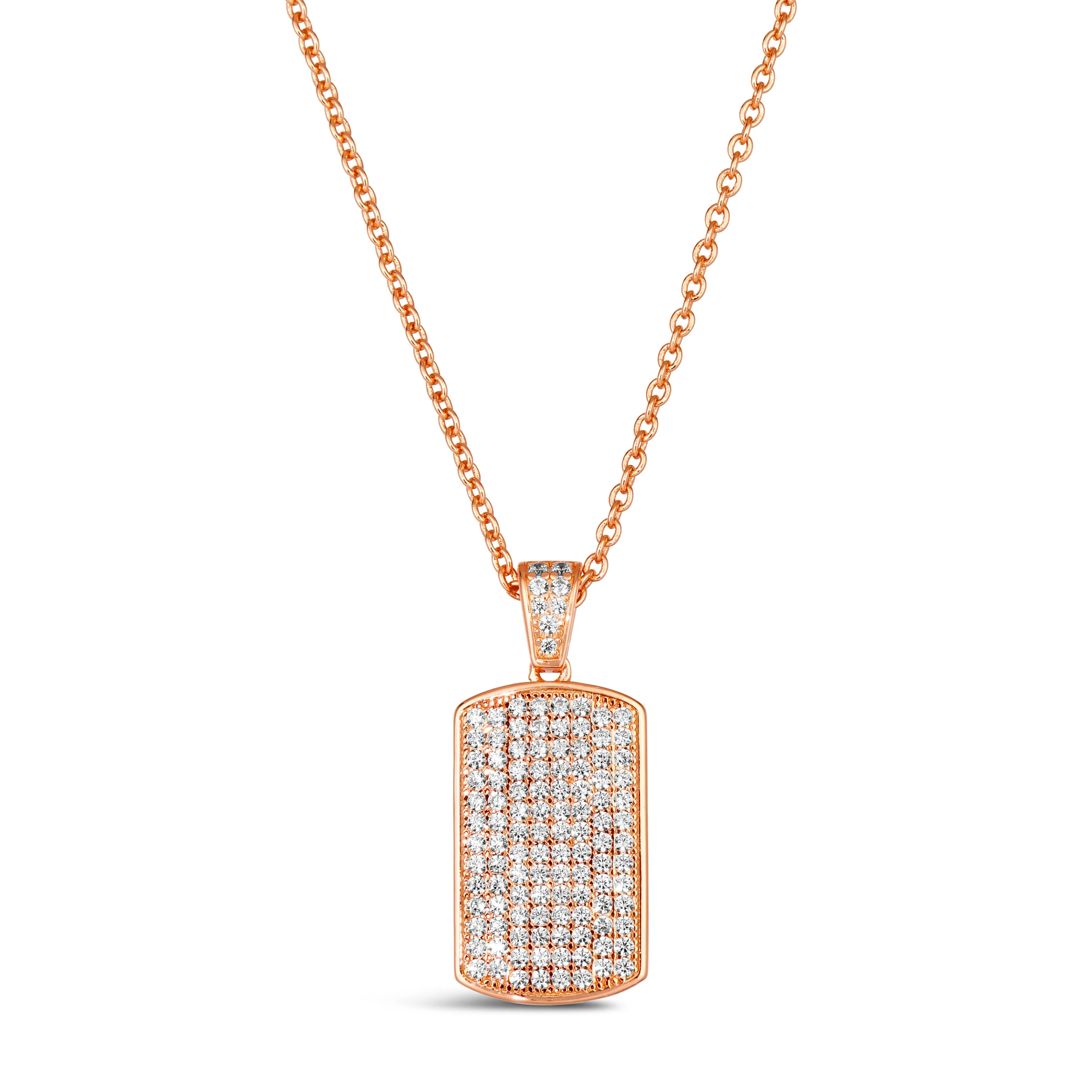 Date Night Necklace in Pave