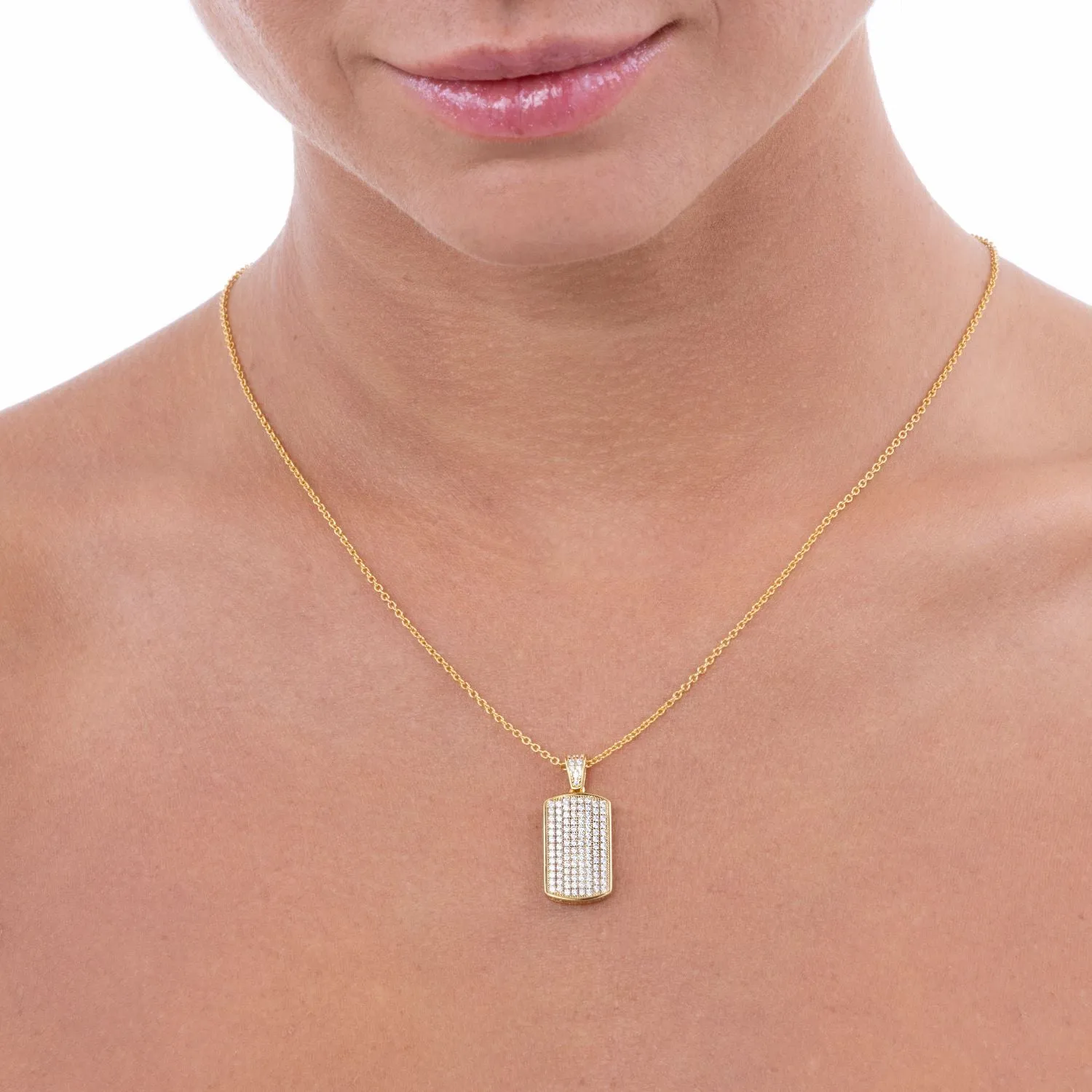 Date Night Necklace in Pave