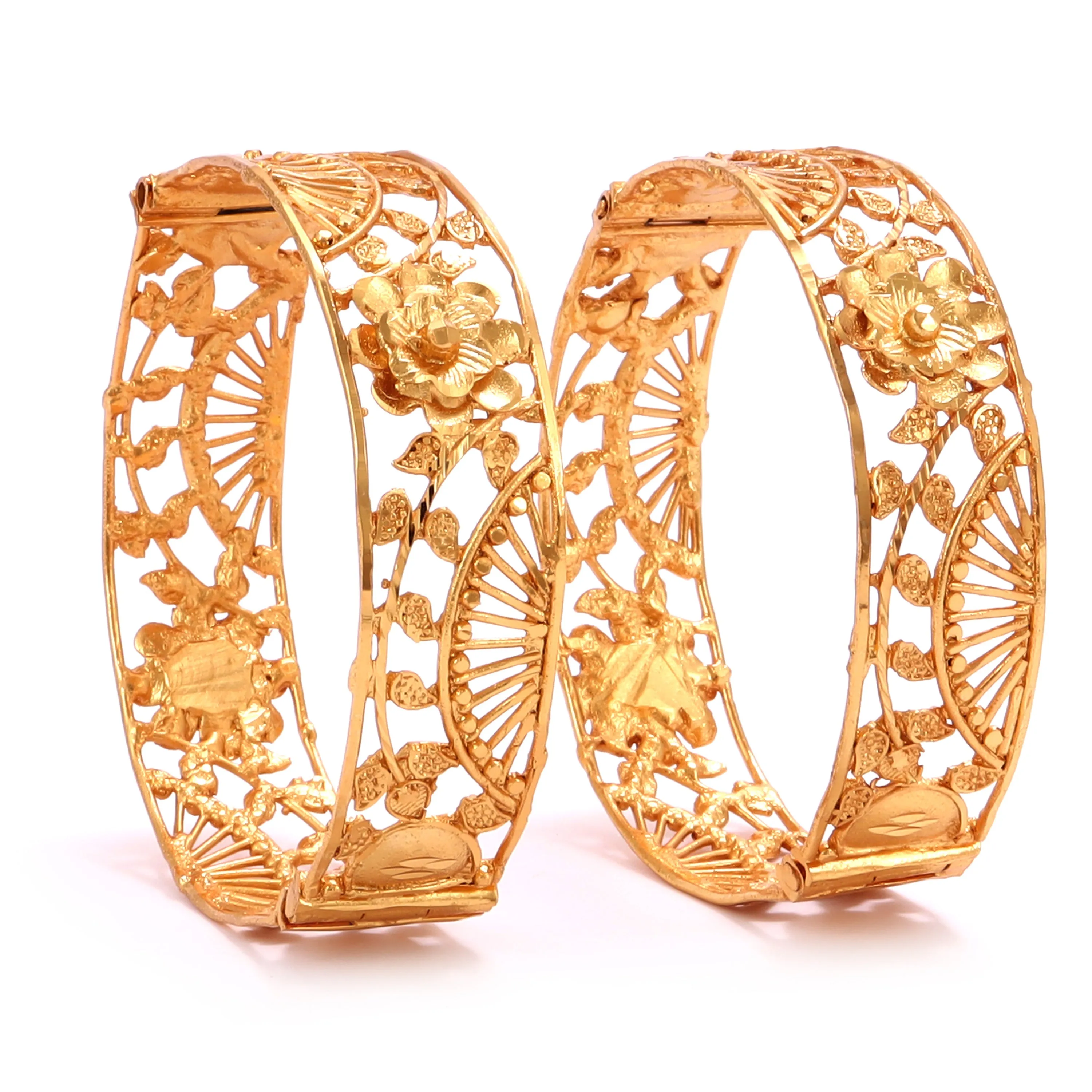 Decorative Bloom Charm Chur- Two Pieces