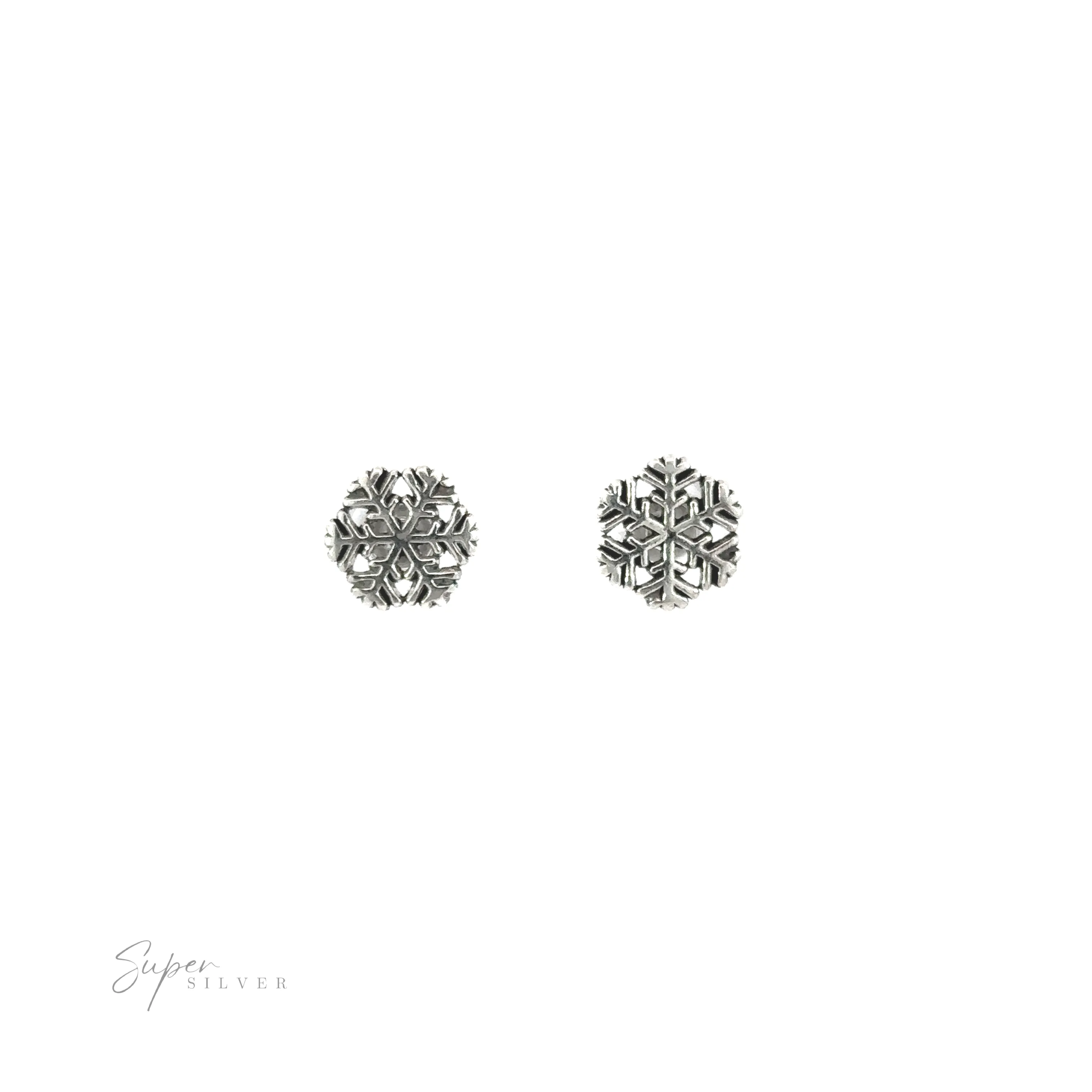 Delicate Snowflake Studs