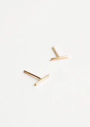 Delicate Staple Studs