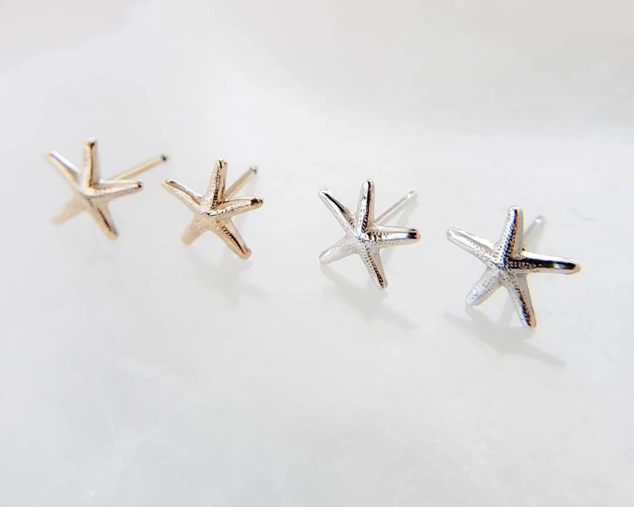 Delicate Starfish Studs