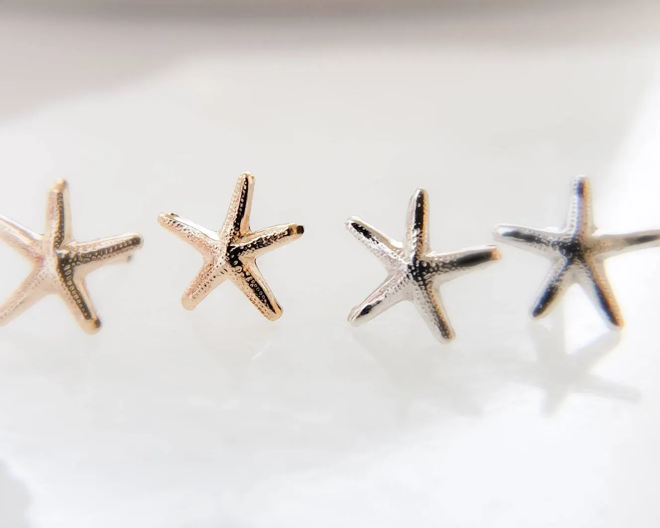 Delicate Starfish Studs