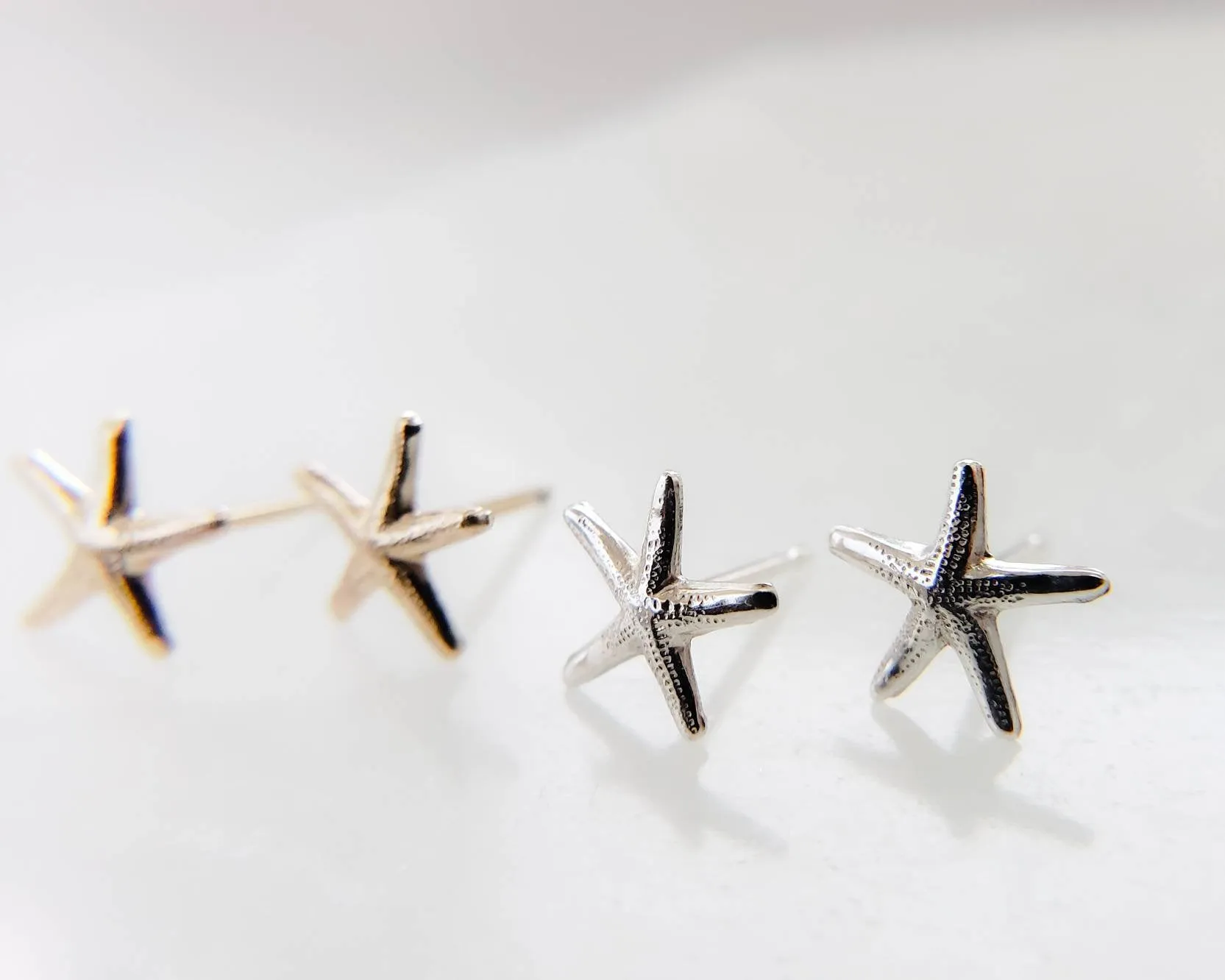 Delicate Starfish Studs