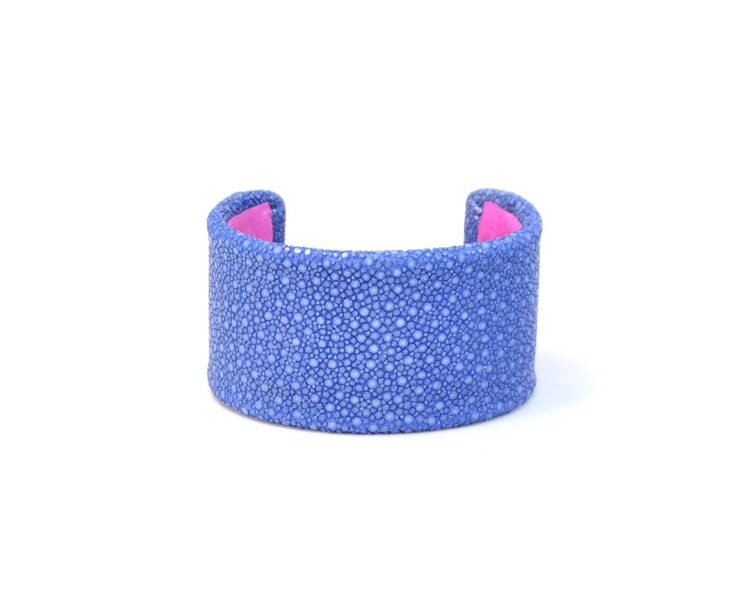 Denim & Orchid Chunk Cuff