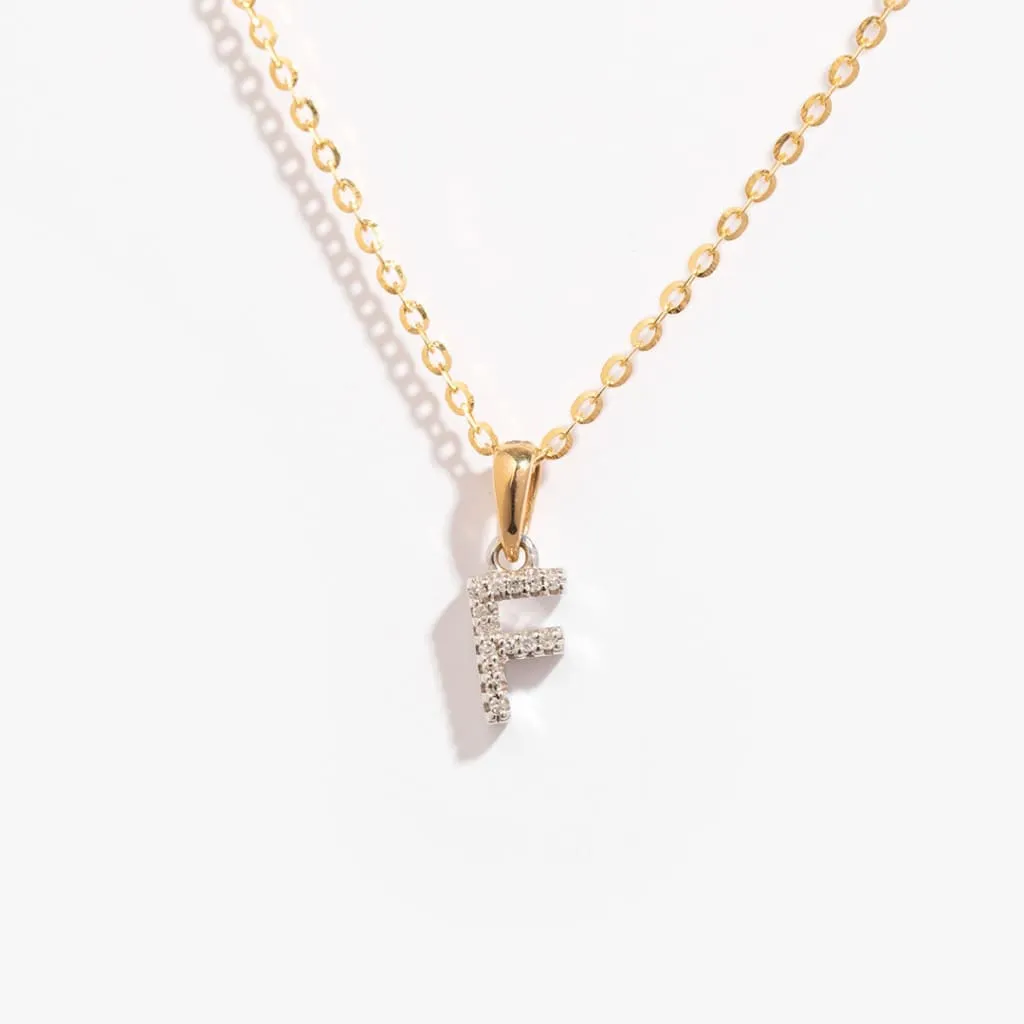 Diamond - F - Necklace | 9ct Gold