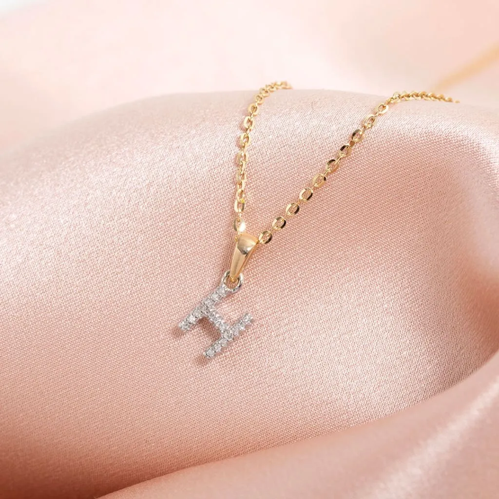 Diamond - H - Necklace | 9ct Gold