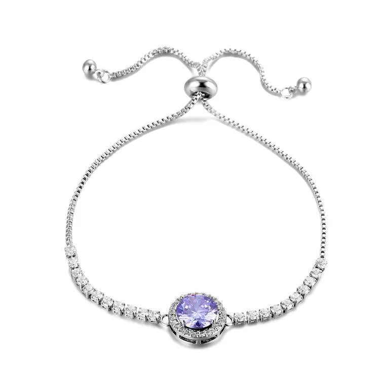 Diamond Personalized Adjustable Bracelet