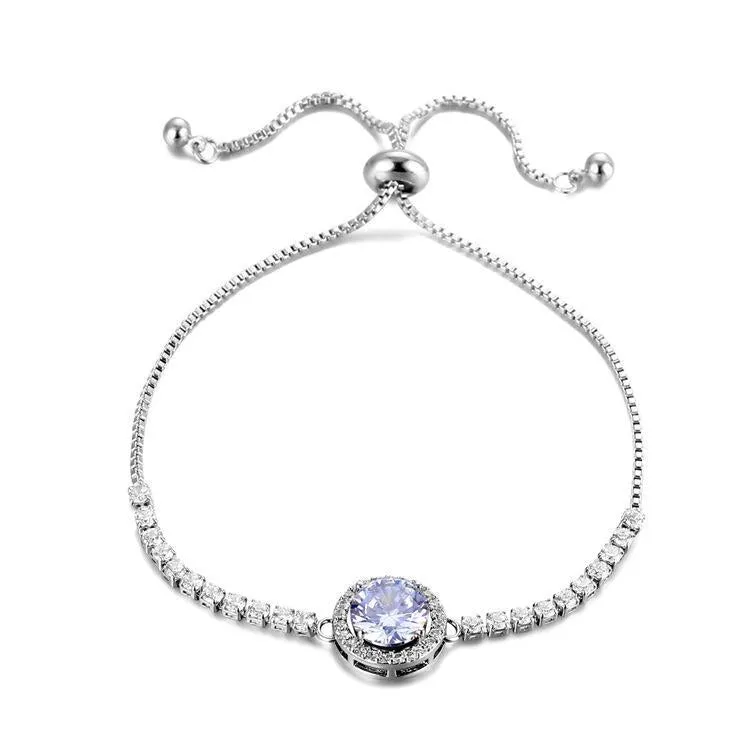 Diamond Personalized Adjustable Bracelet