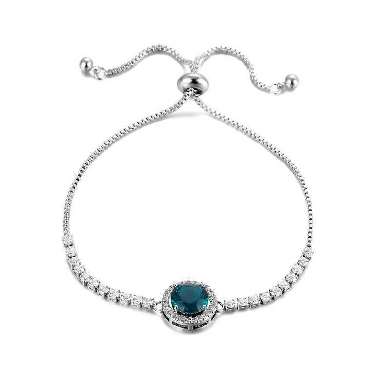 Diamond Personalized Adjustable Bracelet