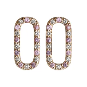 Diamond/Pink Sapphire Small Gemstone Add On Links