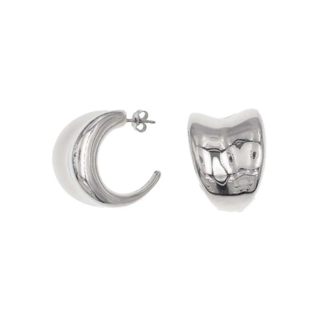 Electroform Luxury Graduated Earrings - Silver