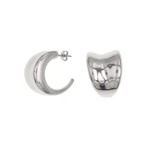 Electroform Luxury Graduated Earrings - Silver