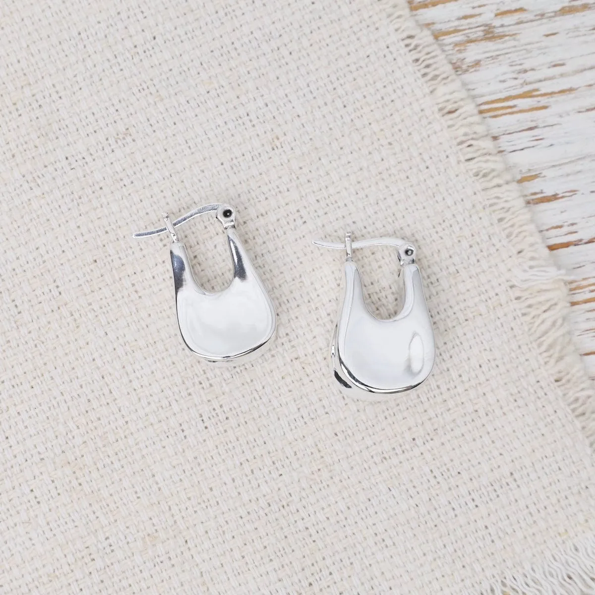 Electroform Stylized Hoops