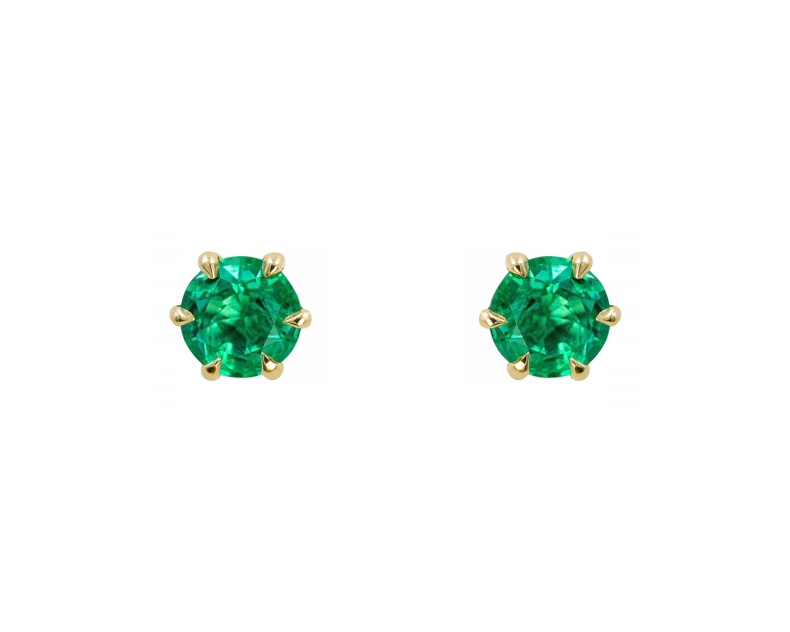 Emerald Cleo Studs