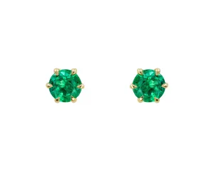 Emerald Cleo Studs