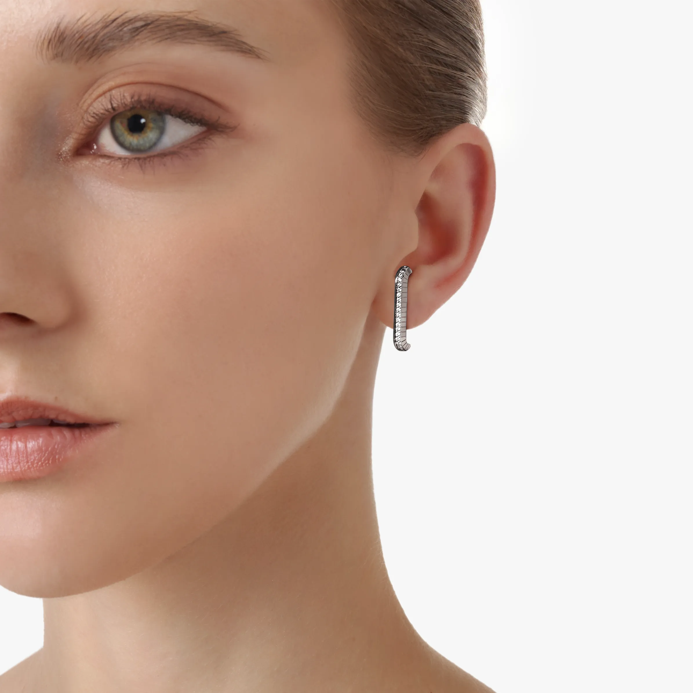 Eternity engraved ear cuffs