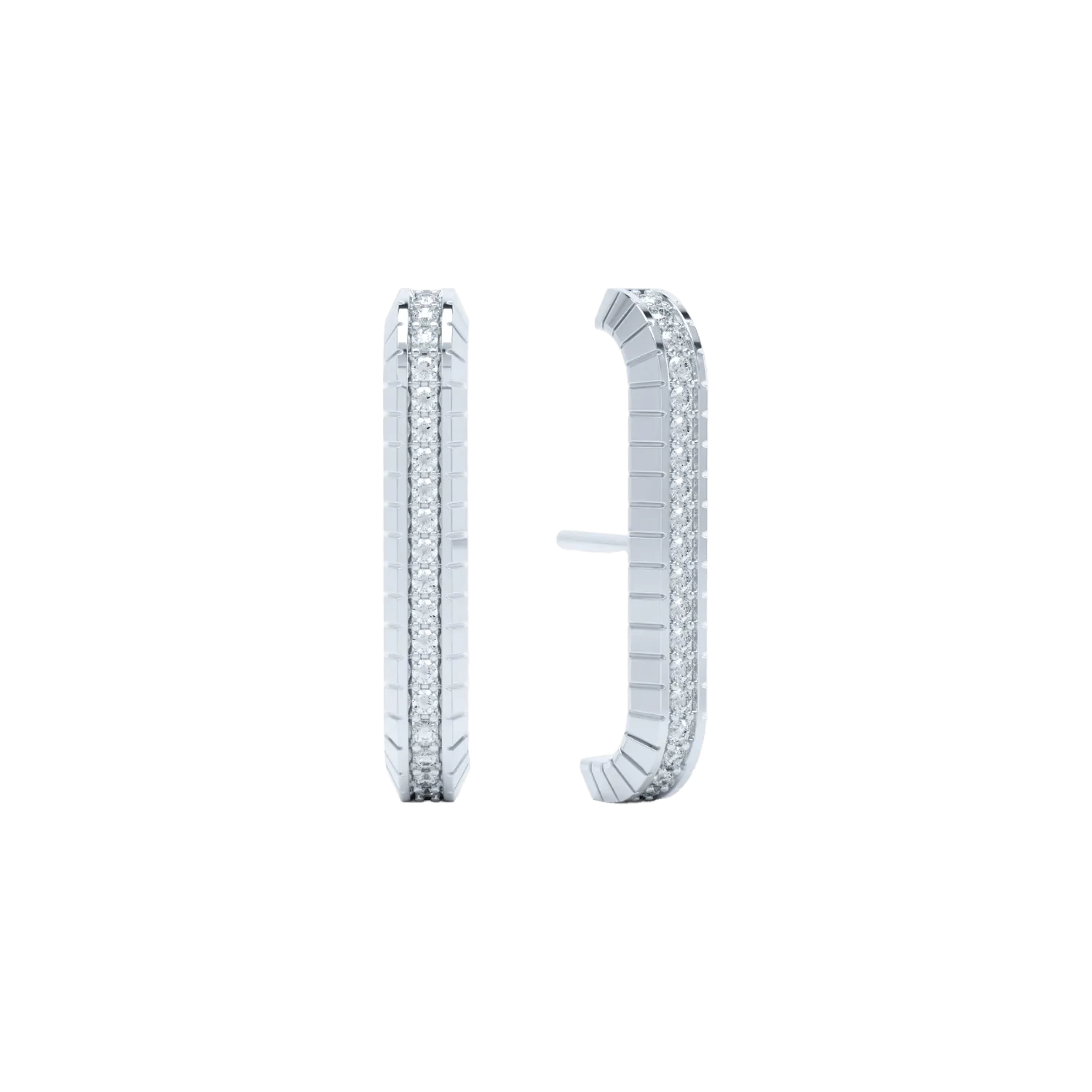 Eternity engraved ear cuffs