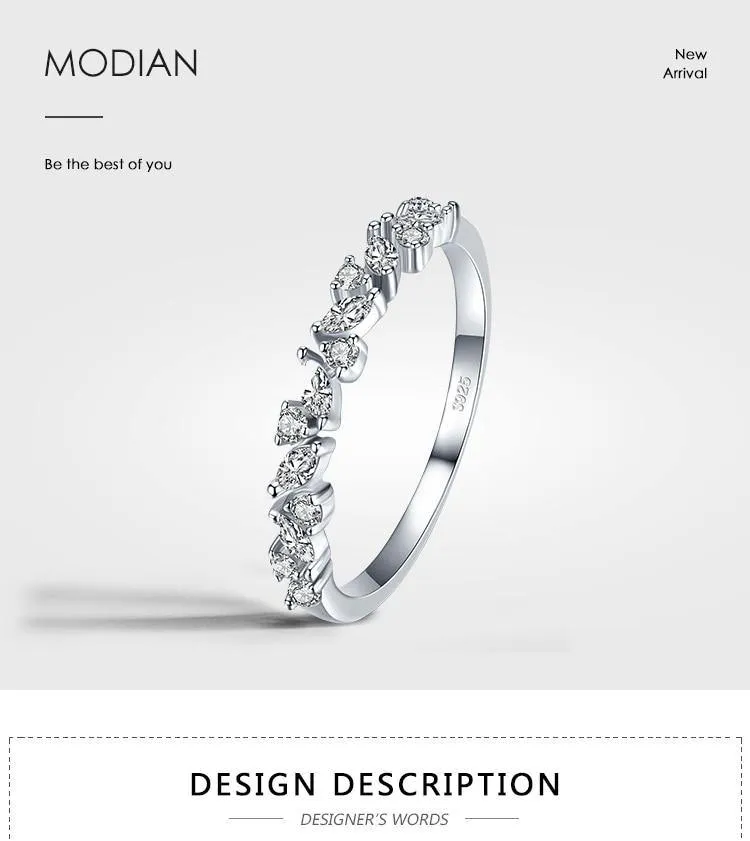 Exquisite AAA  Quality CZ Diamonds Fine Ring