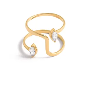 Eye Marquise Diamond Ring