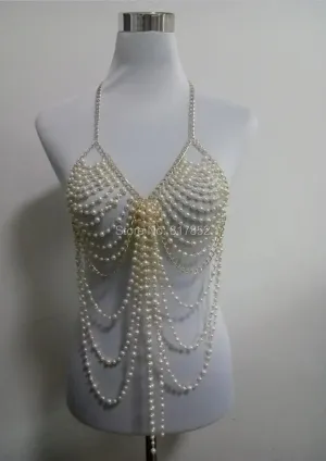 Fashion Pearl Belly Chain