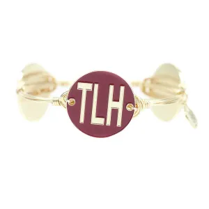 Florida State Seminoles Aviate TLH Coin Bangle Bracelet