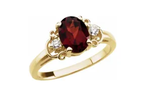 Garnet Ring