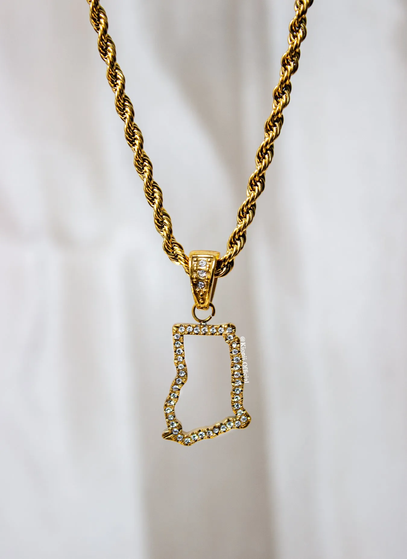 Ghana Crystal Necklace - Unisex
