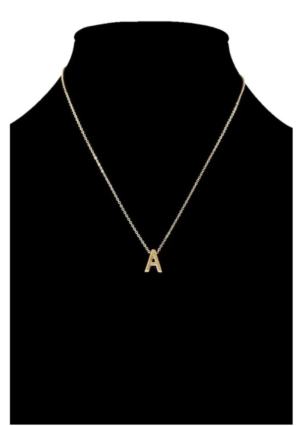Gold Initial Necklaces