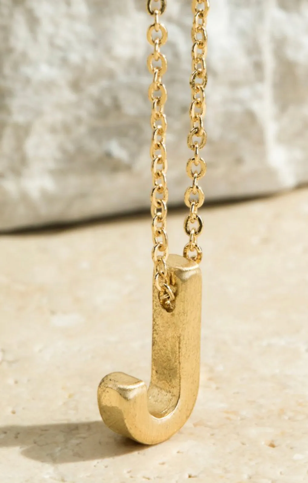 Gold Initial Necklaces